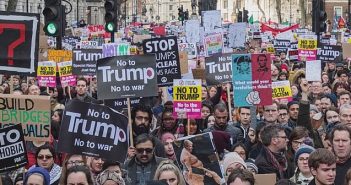 Stop Trump demo