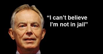 Tony Blair can't believe he's not in jail
