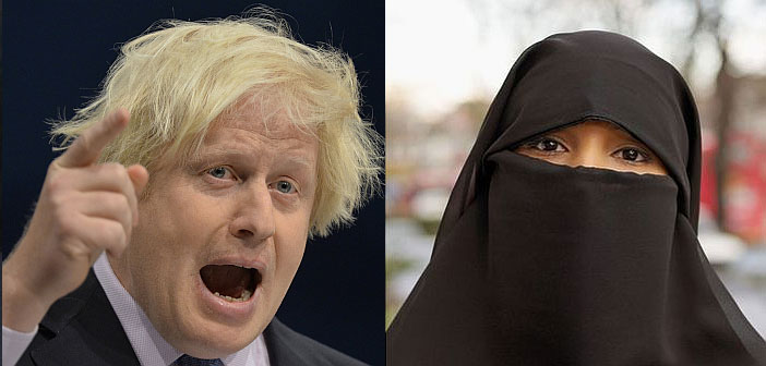 Boris Johnson and niqab