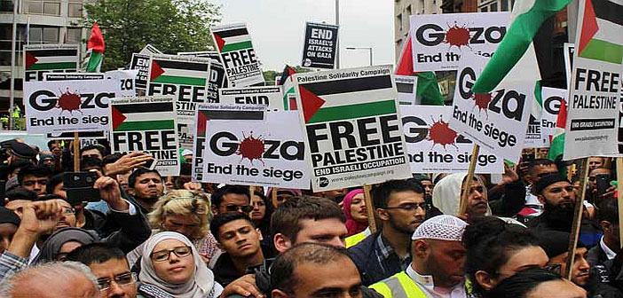 Free Palestine demonstration