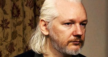 Julian Assange with beard