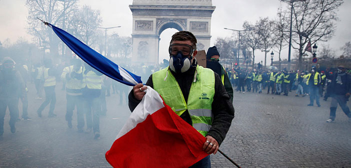 France yellow vests revolt