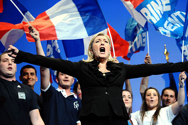 Marine Le Pen - leader of far right Front National