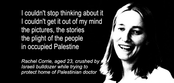 I’d Rather Be Dancing. Words by Rachel Corrie. Crushed to death by ...